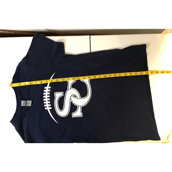 GILDAN-CREW NECK SHORT SLEEVE YOUTH CAMP FRONT & BACK GRAPHIC T-SHIRT SIZE SMALL - Picture 7 of 7